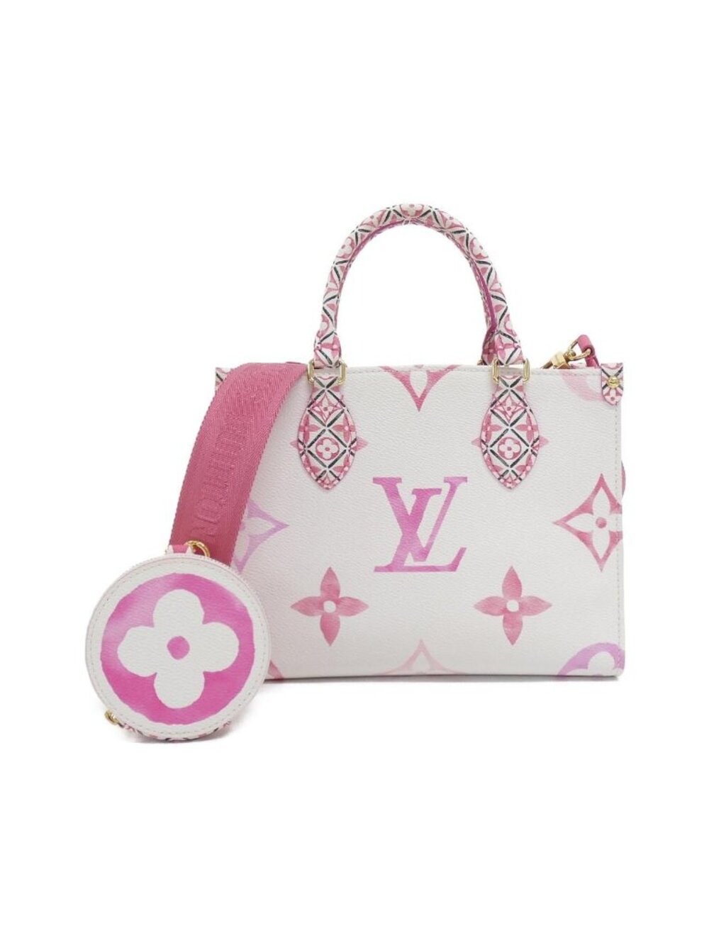 Louis Vuitton Monogram Flower Tile LV by the Go PM Bag